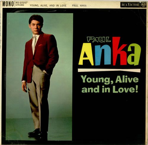 PaulAnka YoungAliveAndInLove LPRECORD 451866 - Paul Anka – Young Alive And In Love 1962