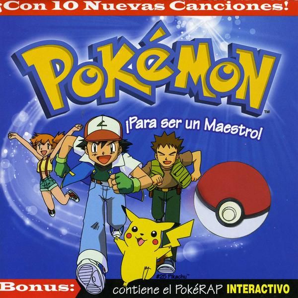 Pokemon CD1 MC3A9jico Portada - Pokemon - Para Ser un Maestro