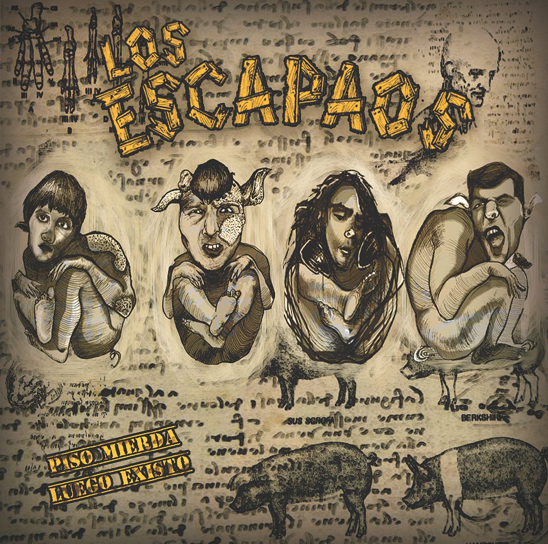 Portada 4 - Los Escapaos - Piso Mierda, Luego Existo 2014