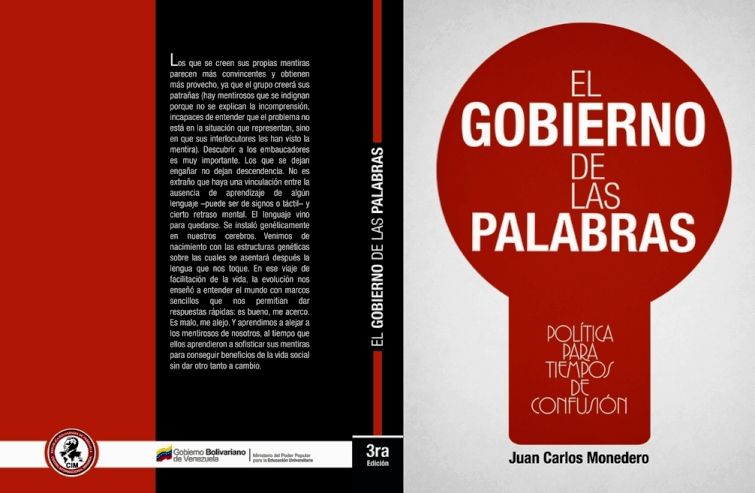 Portada El gobierno de las palabras CIM - El gobierno de las palabras. Política para tiempos de confusión - Juan Carlos Monedero