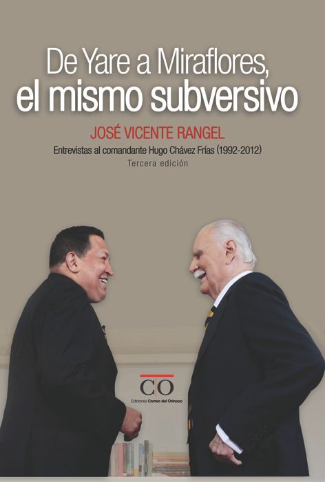 Portada YARE WEB - De Yare a Miraflores: El mismo subversivo