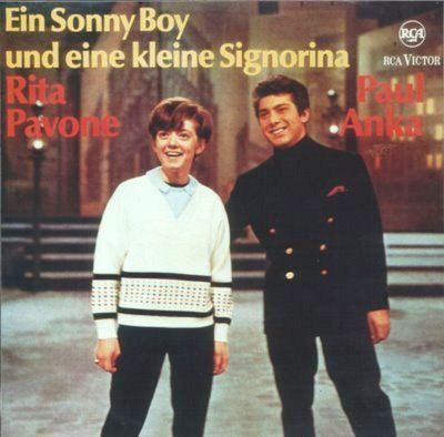 RitaPavonePaulAnka1 - Paul Anka – Ein Sonny Boy und Eine Kleine Signorina (Rita Pavone) 1964