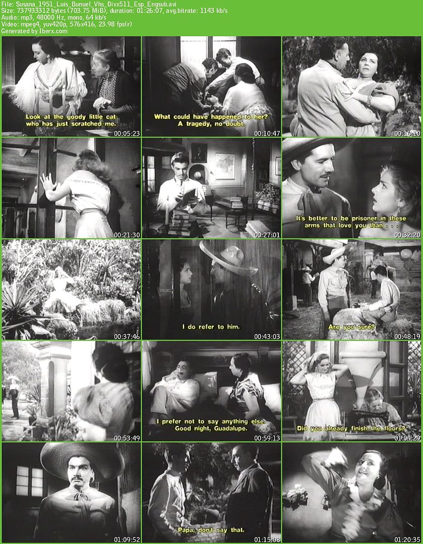 Susana 1951 Luis Bunuel Vhs Divx511 Esp Engsub s - Susana (Demonio y carne) Vhsrip Español (Subst Ingles) (1951) Drama