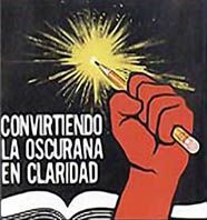 claridadlr3pd5 - Convirtiendo la oscurana en claridad (Cruzada de alfabetización de Nicaragua, 1980)