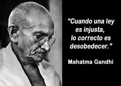 desobedecer leyes injustas - Rebeldes con causa: Tenemos derecho a la Rebelión