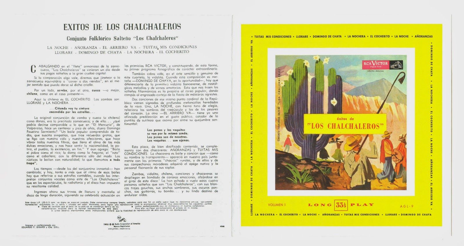 muy - Los Exitos de Los Chalchaleros Vol. 1 y 2 (1953-1956)