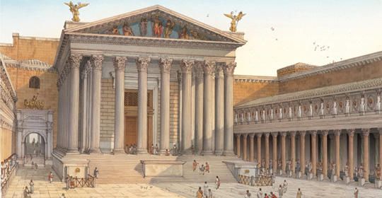 foro di augusto large - Historia del Arte Clásico en la Antigüedad Uned