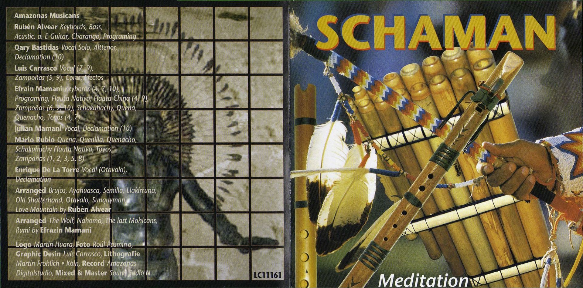 front 3 - Shaman - Amazonas Meditation