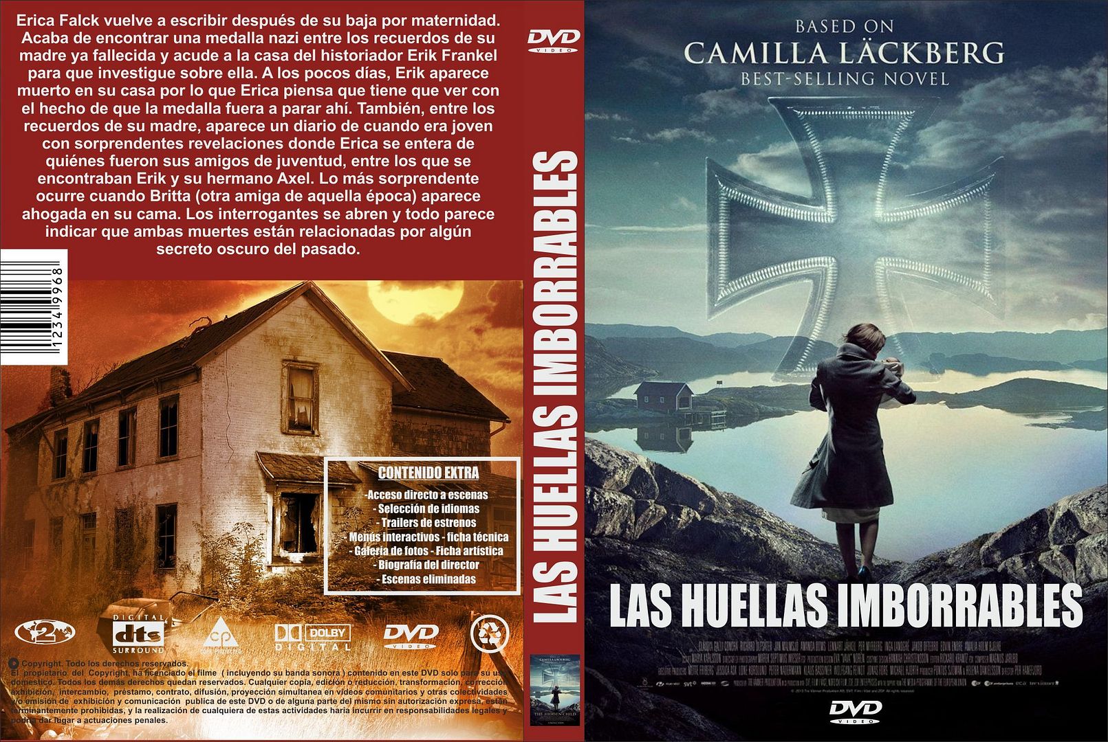 las huellas imborrables custom por jonander1 dvd - Las huellas imborrables HDrip Español (2013) Thriller-Crimen