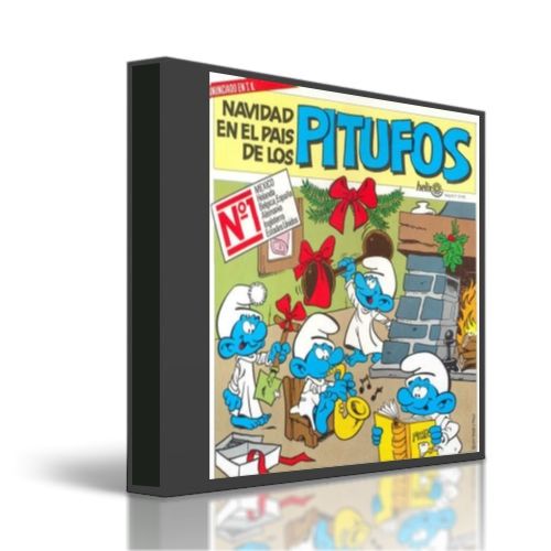 muy 1202 - Navidad en el país de los Pitufos