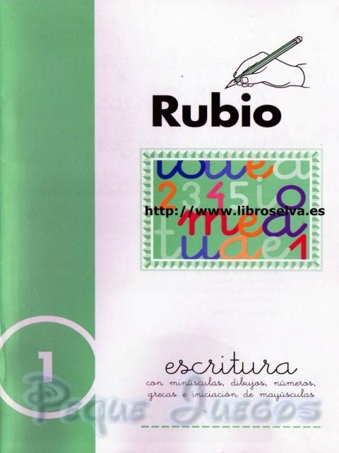 muy 1289 - Cuadernillos Rubio Escritura (Completo)