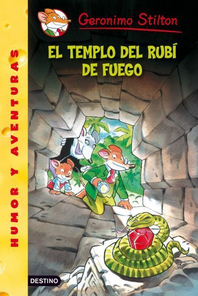 muy 1416 - El templo del rubí de fuego Geronimo Stilton