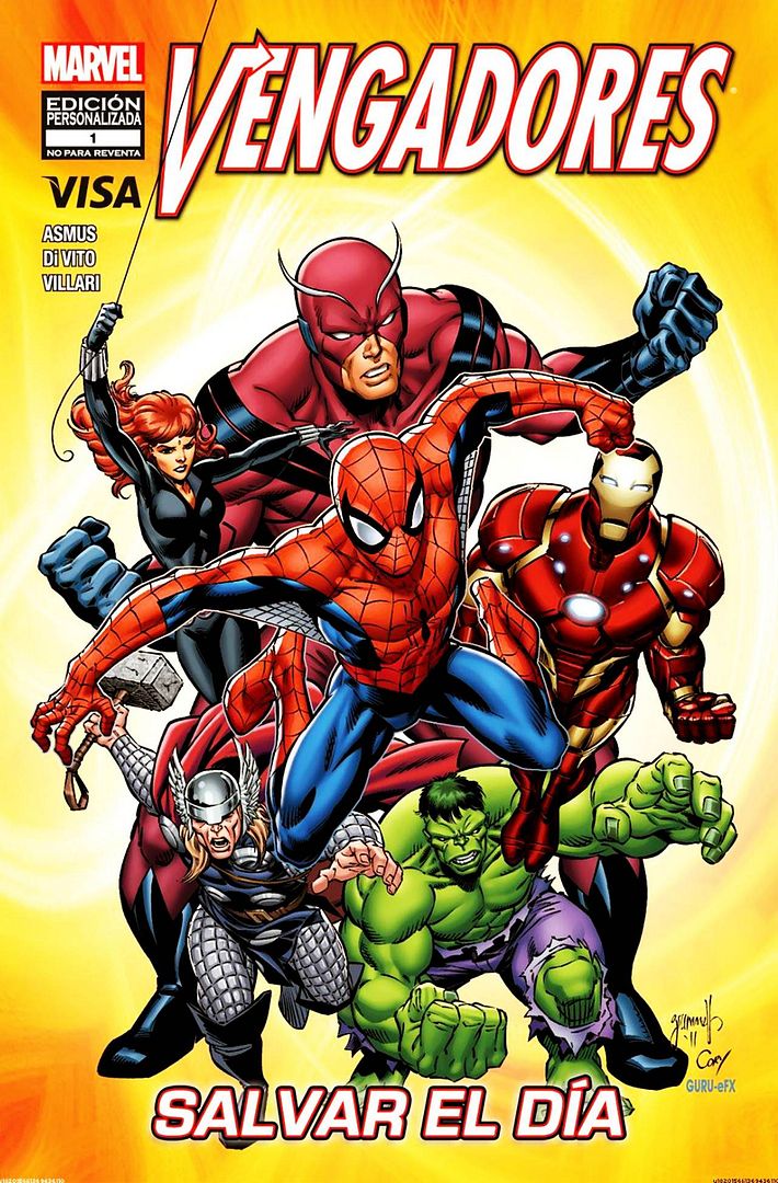 muy 1463 - Los Vengadores. Salvar el dia Nº1