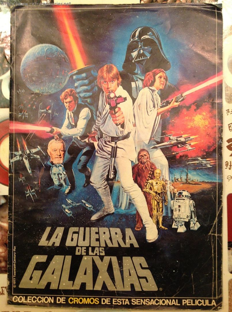 muy 2150 - Album Cromos La guerra de las Galaxias (1977)
