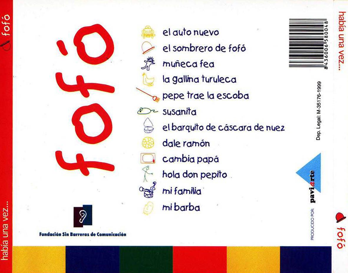 muy 2352 - Fofo - Habia Una Vez 1999