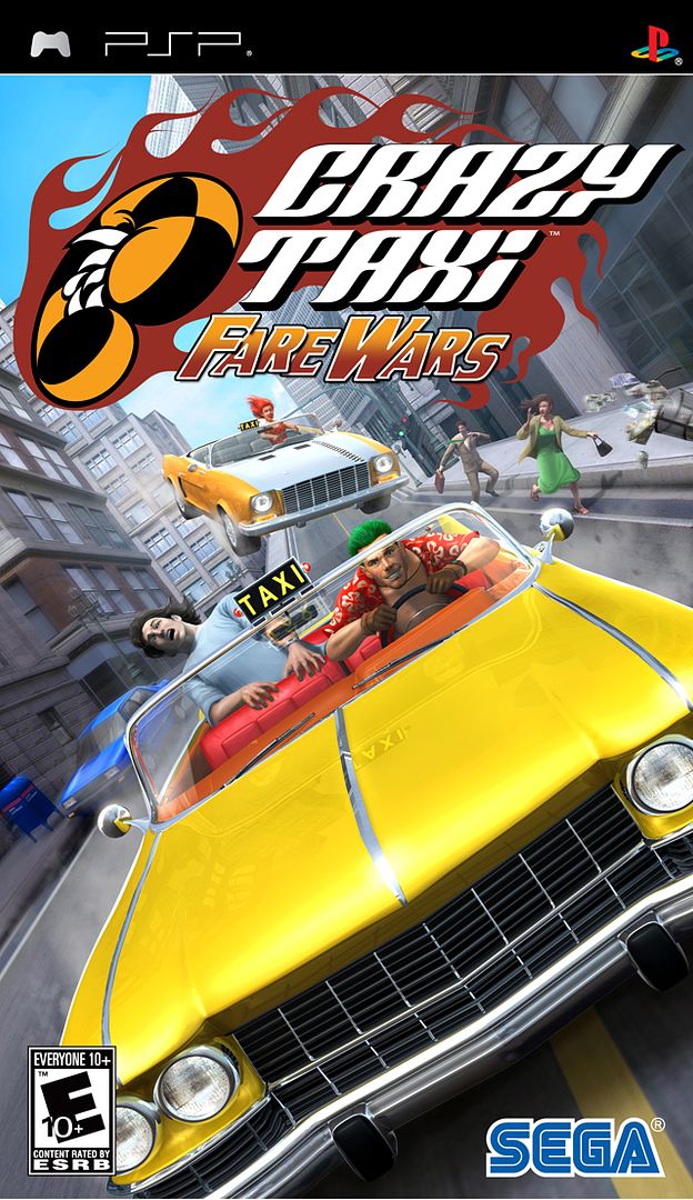 muy 410 - Crazy Taxi Fare Wars EUR PSP