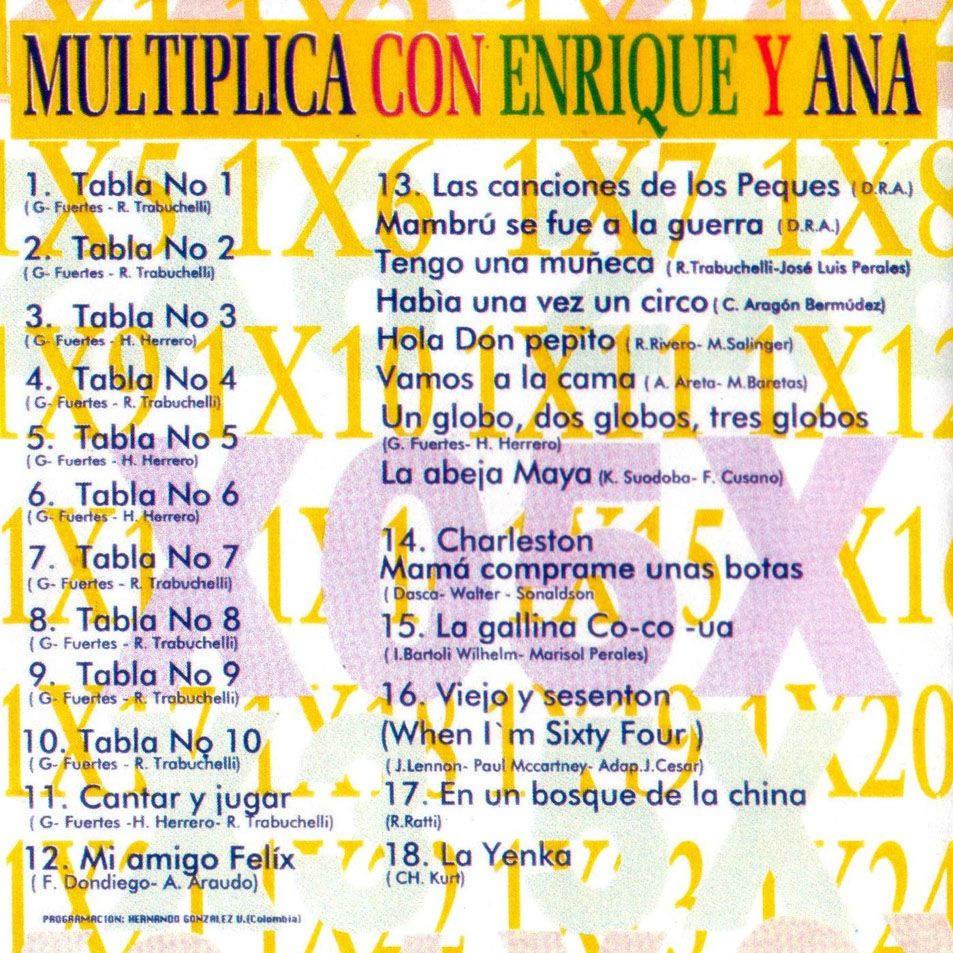 muy 441 - Enrique Y Ana - Multiplica con Enrique y Ana