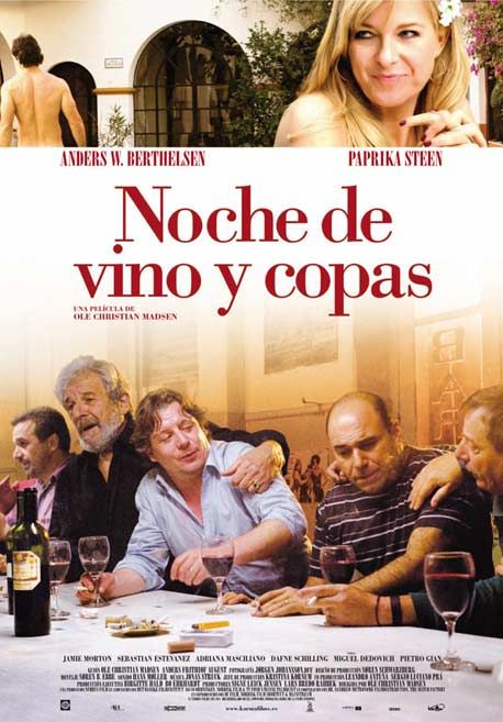 noche de vino y copas cartel - Noche de vino y copas Dvdscr Español (2011) Comedia