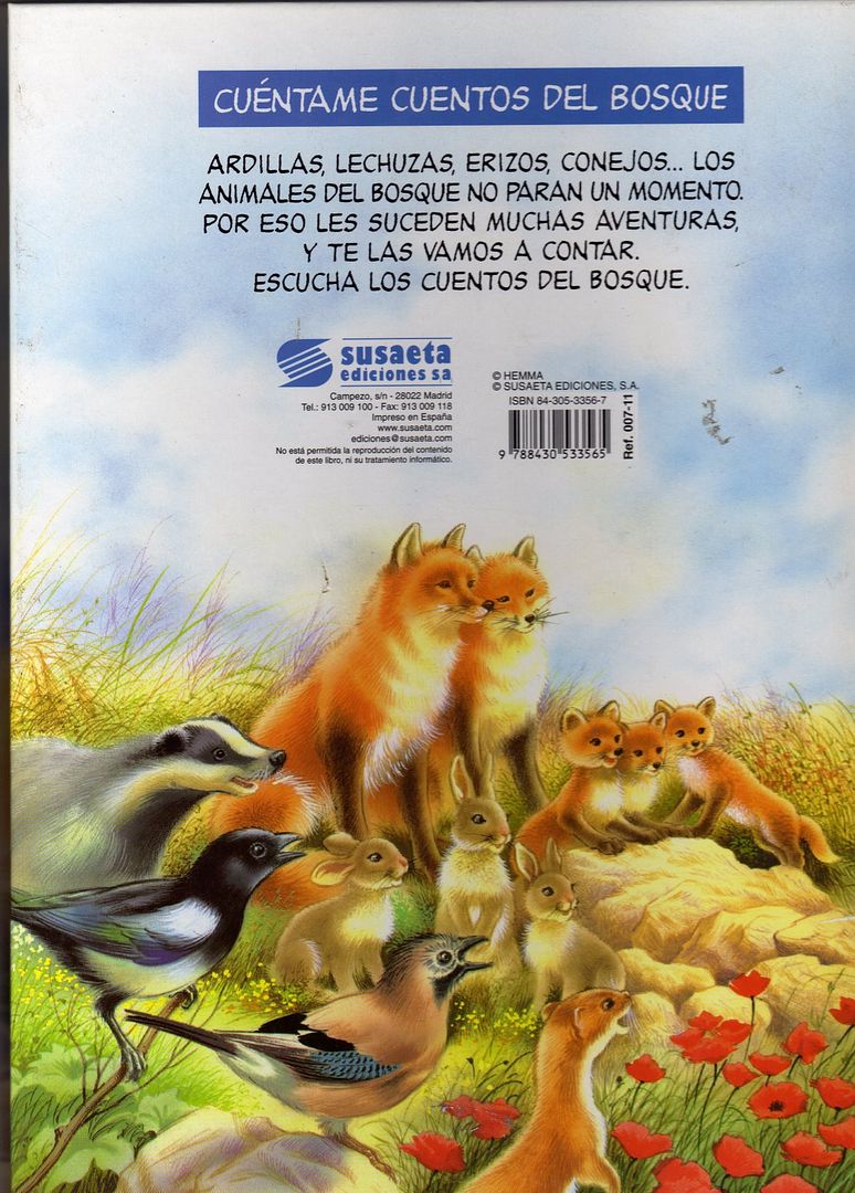 nvn404 - Cuentame cuentos del bosque: Maderin el castor y Renato el pato (SUSAETA)