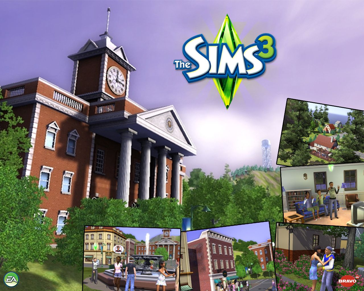 sims3 wallpaper03 1280x1024 - The Sims 3 [Multilenguaje]