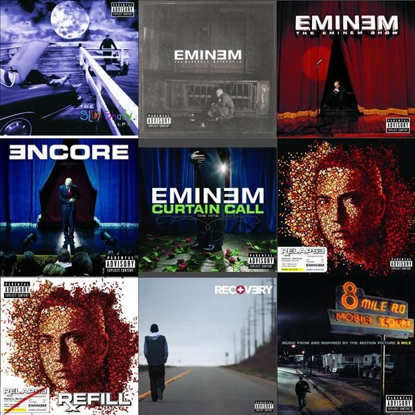 urUzX - Eminem: Discography (iTunes)