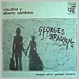 ensayosbrassens - Claudina y Alberto Gambino - Ensayos sobre Georges Brassens