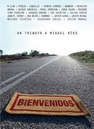 front - Bienvenidos - Un Tributo a Miguel Rios VA 2009