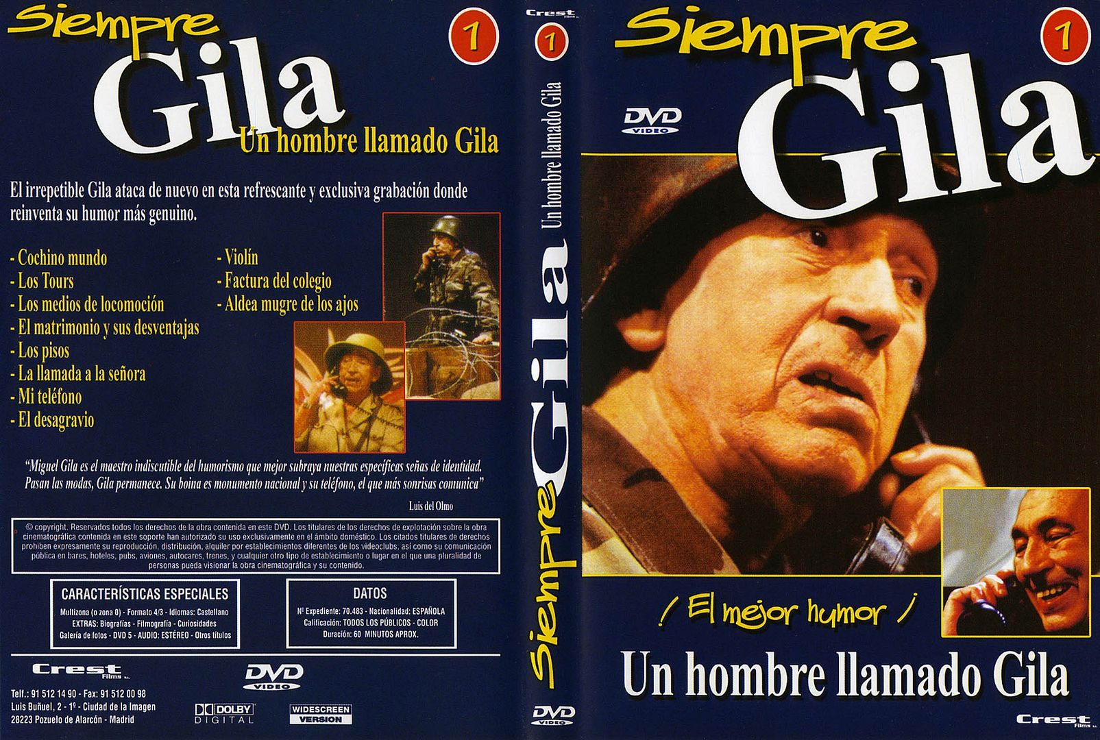 gila - Un hombre llamado Gila DVDRip Español (1995)