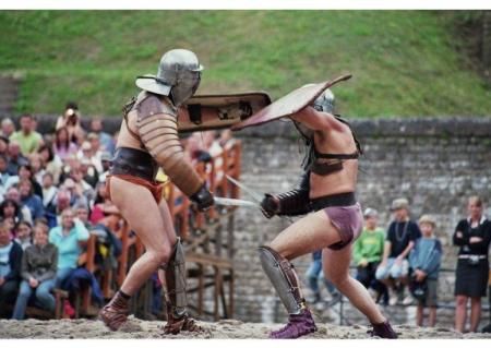 gladiadores - El cementerio de gladiadores Dvdrip Español