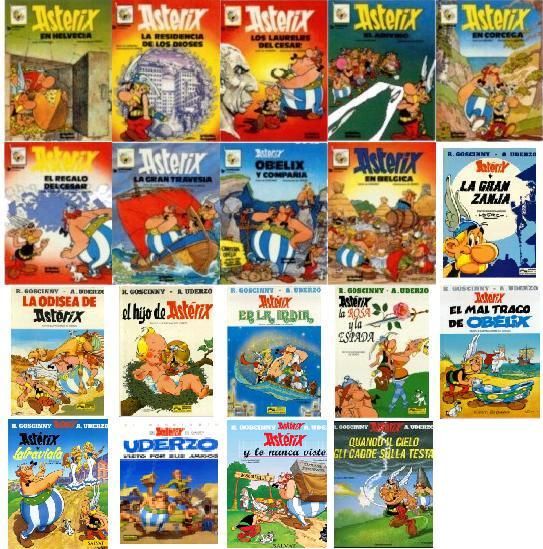 1  - Asterix y Obelix Coleccion Completa (33 Vol cbr)