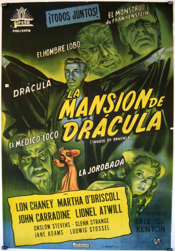 lamansiondracula - La Mansión De Drácula Dvdrip Español (1945) Terror Fantastico