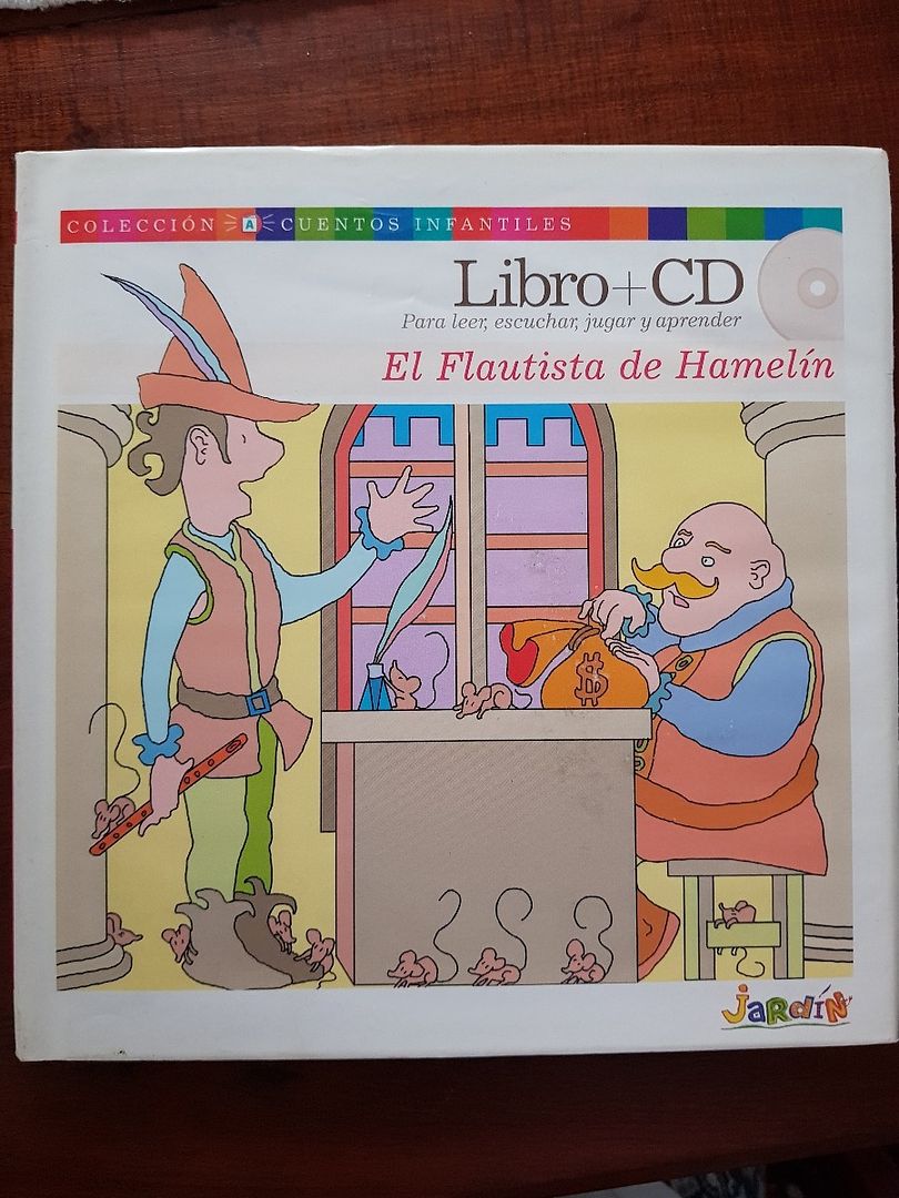 libro el flautista de hamelin libro cd nro6 D NQ NP 607483 MLA27146818705 042018 F - El Flautista de Hamelin Libro CD