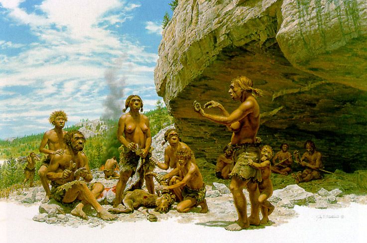 neandertal familia - El codigo genetico Neandertal Tvrip Español