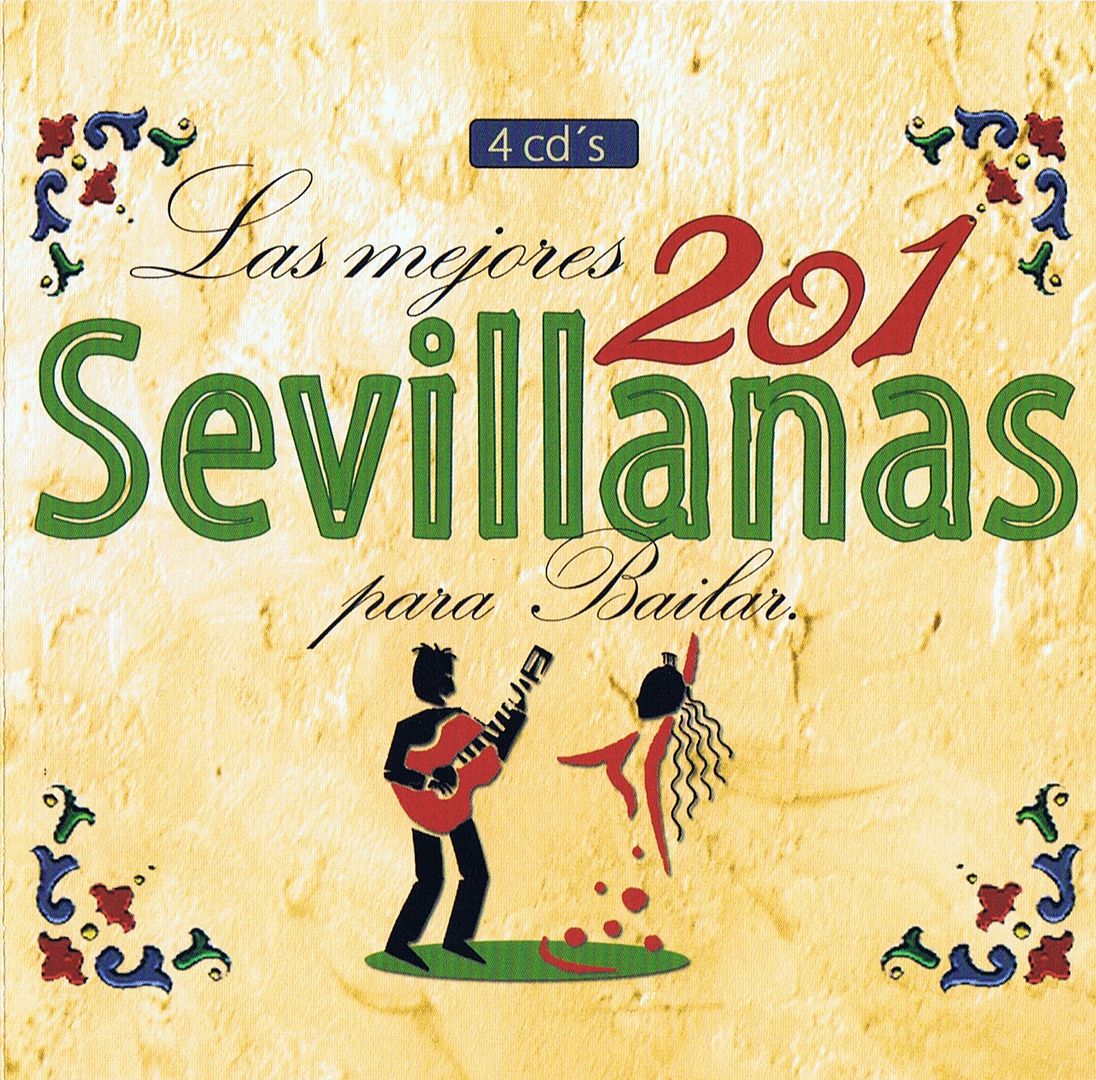 000 va   las mejores 201 sevillanas para bailar 4cd es 2010 front etlmp3 - Las mejores 201 sevillanas para bailar (2010) VA MP3