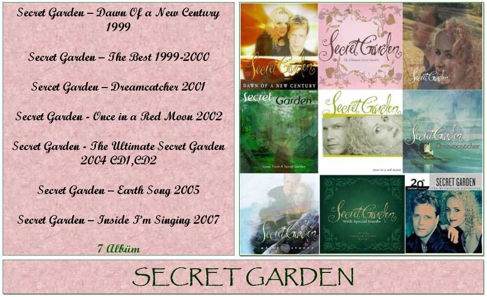 A9DB 49954E1E - Secret Garden Discografía