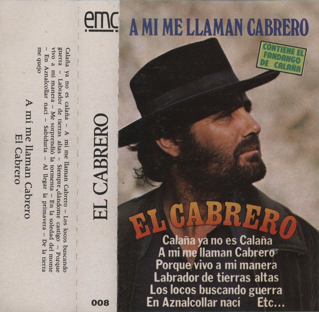 AmmellamanCabrero Frontal - El Cabrero - A Mi Me Llaman Cabrero (1980)
