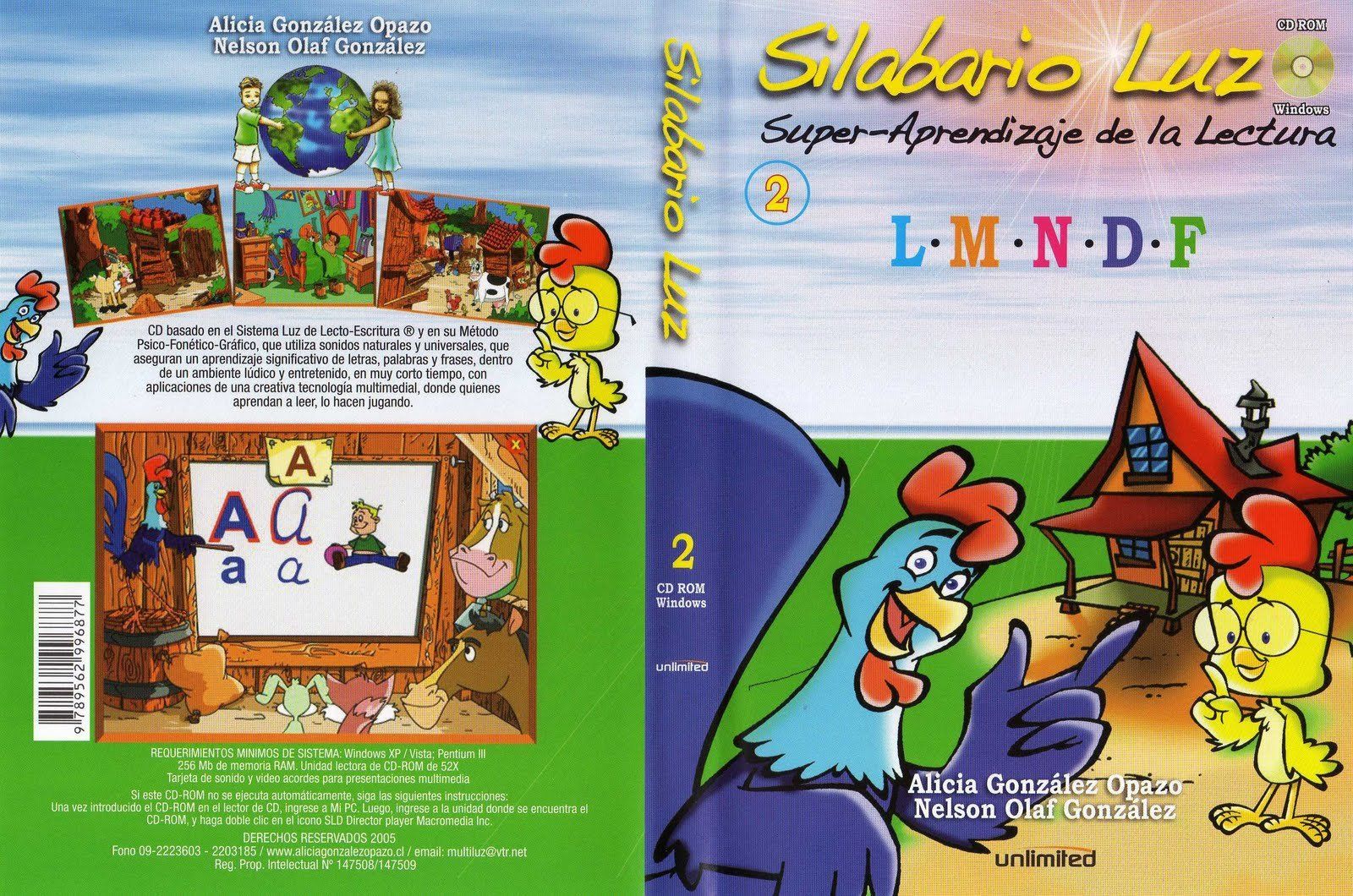 DC18 4CC0083F - Silabario Luz 2 (Aprendizaje lectura)