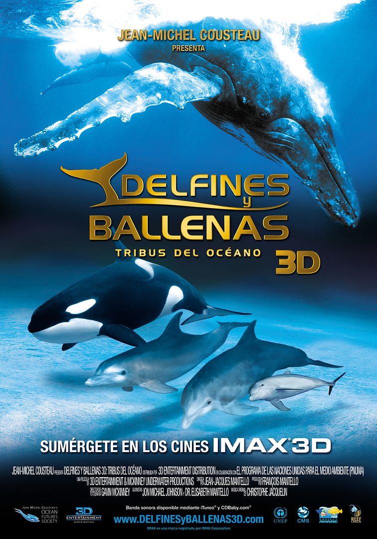 DyB3D Cartel - Delfines y Ballenas 3D BDrip Español