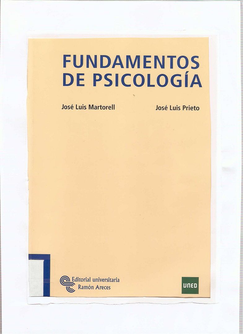 FUNDAMENTOSPSICOLOGIA - Fundamentos de Psicología (UNED)