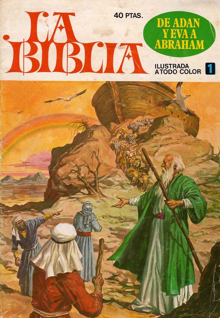 LABIBLIA01 DEADANYEVAAABRAHAM001 - La Biblia Ilustrada Ed. Bruguera
