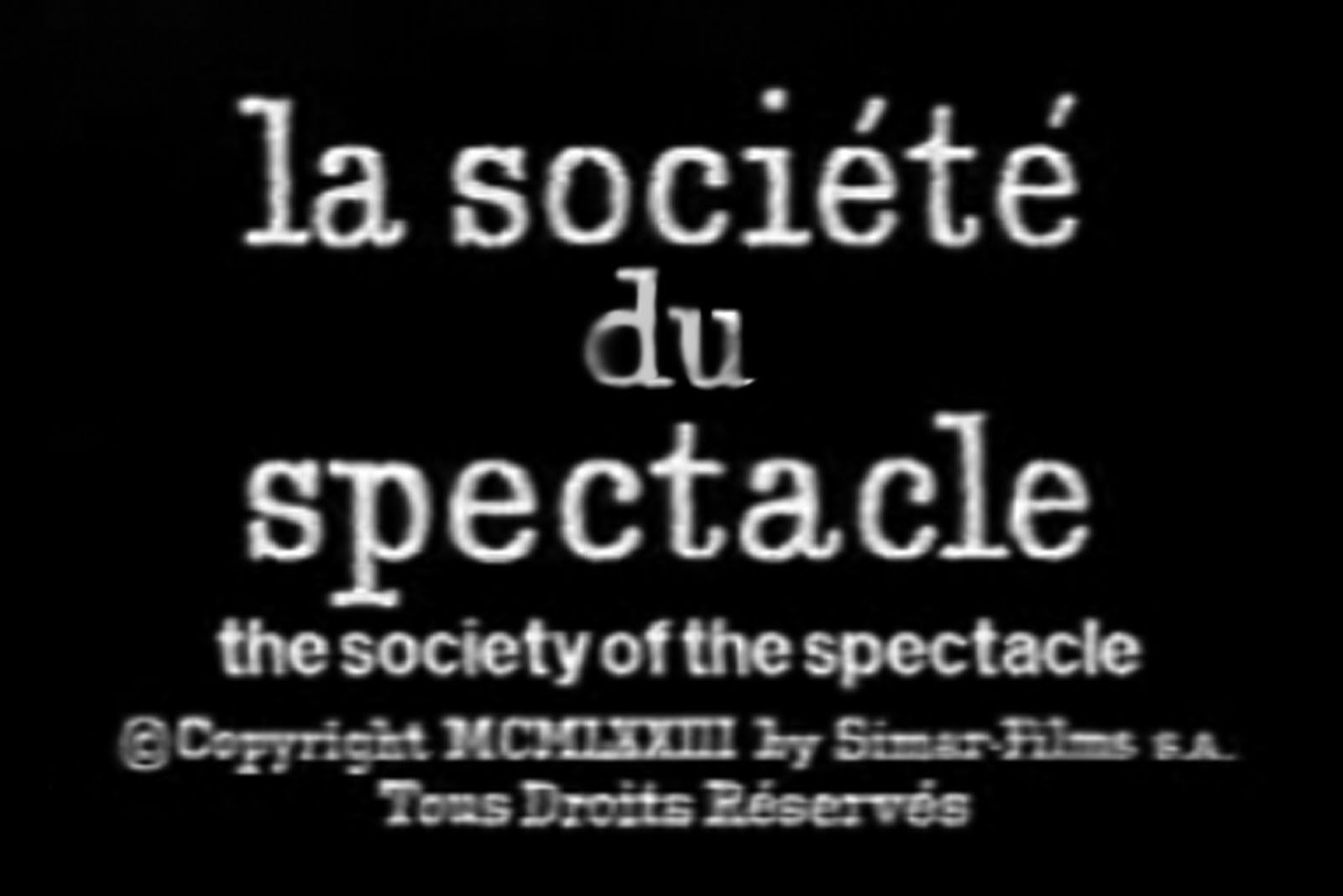 La sociedad del espectaculo - La Sociedad Del Espectaculo Dvdrip