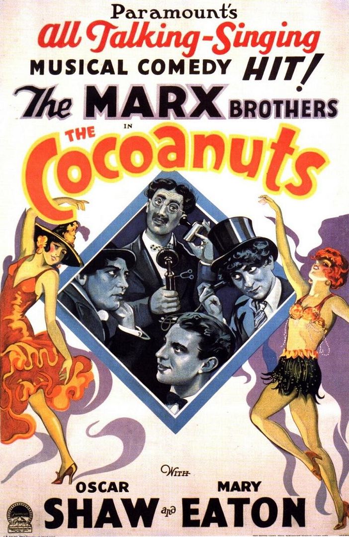 Los Cuatro Cocos  - Los cuatro cocos (Hermanos Marx) Dvdrip Español (1929) Comedia