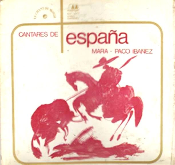 Mara1971 CantaresdeEspaa frontal - Mara & Paco Ibáñez - Cantares de España