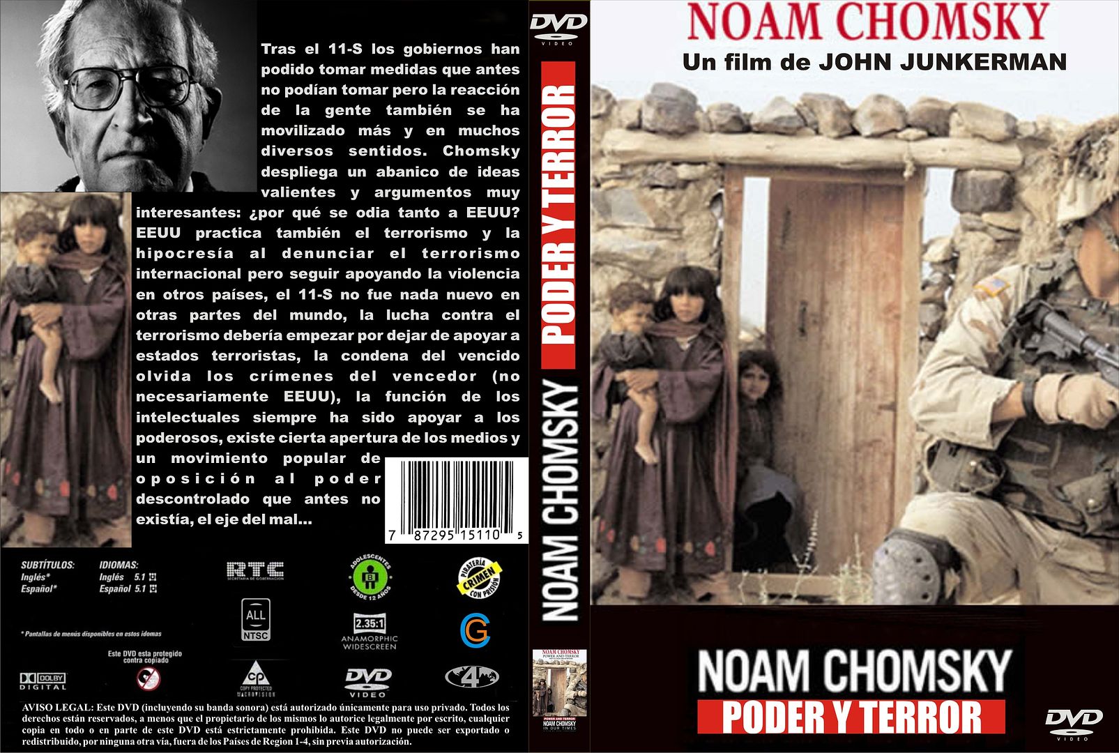 Noam20Chomsky20Poder20Y20Terror20 20Region20420 20dvd por20jovihi - Poder y terror (Noam Chomsky) Dvdrip VOSE