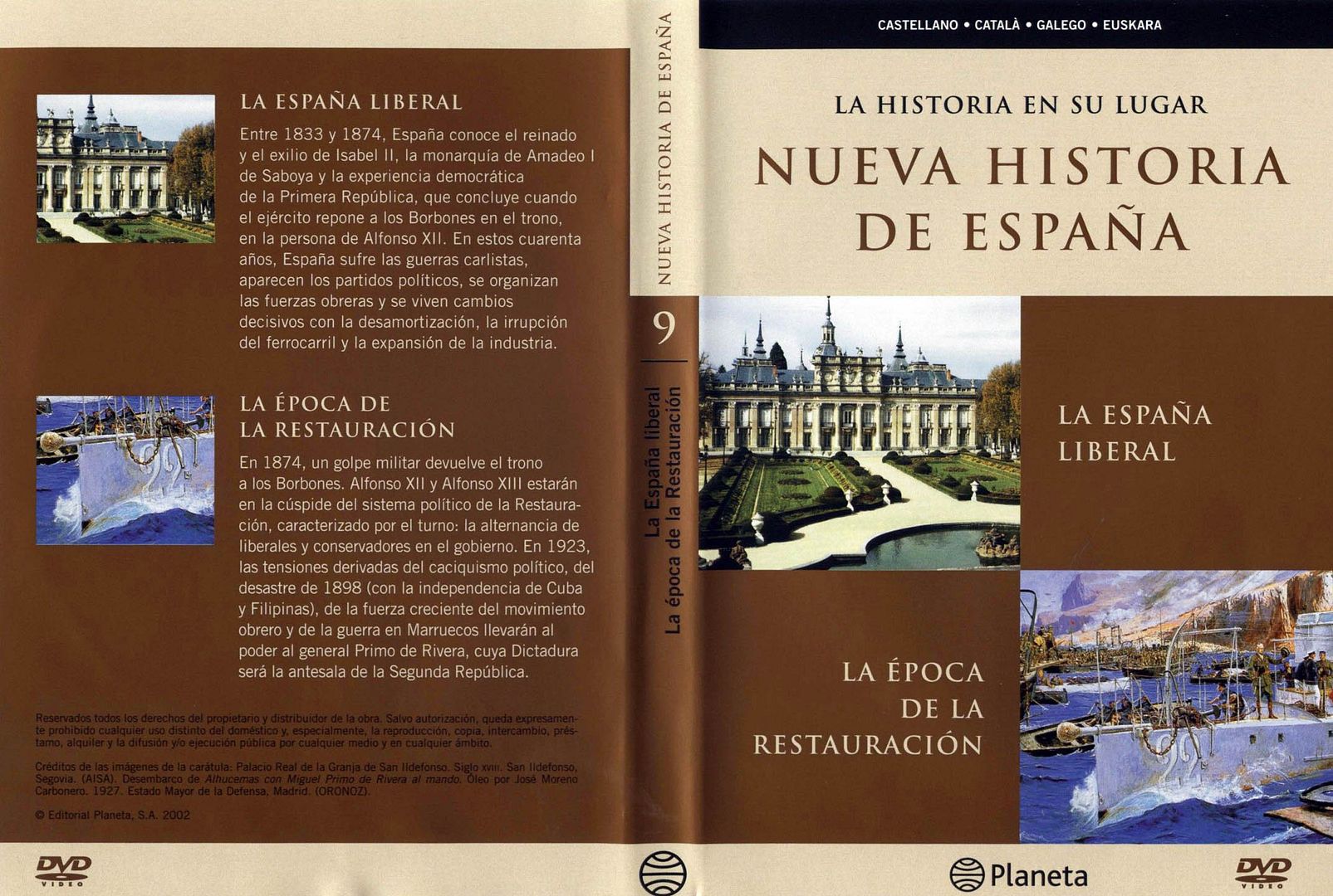 Nueva Historia De Espana Volumen 9 Caratula - Nueva Historia de España Dvdrip Español (20/20)