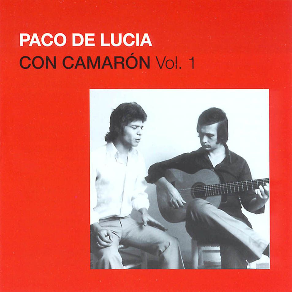 PacoDeLucia ConCamaronVol1 Front - Camaron De la Isla  Discografia