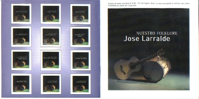 Tapadelantera JoseLarralde - Jose Larralde - Nuestro Folklore MP3