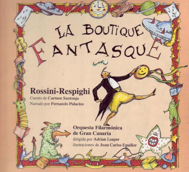 boutique - Audiocuento Musical La boutique fantasque (Coleccion la Mota de Polvo)