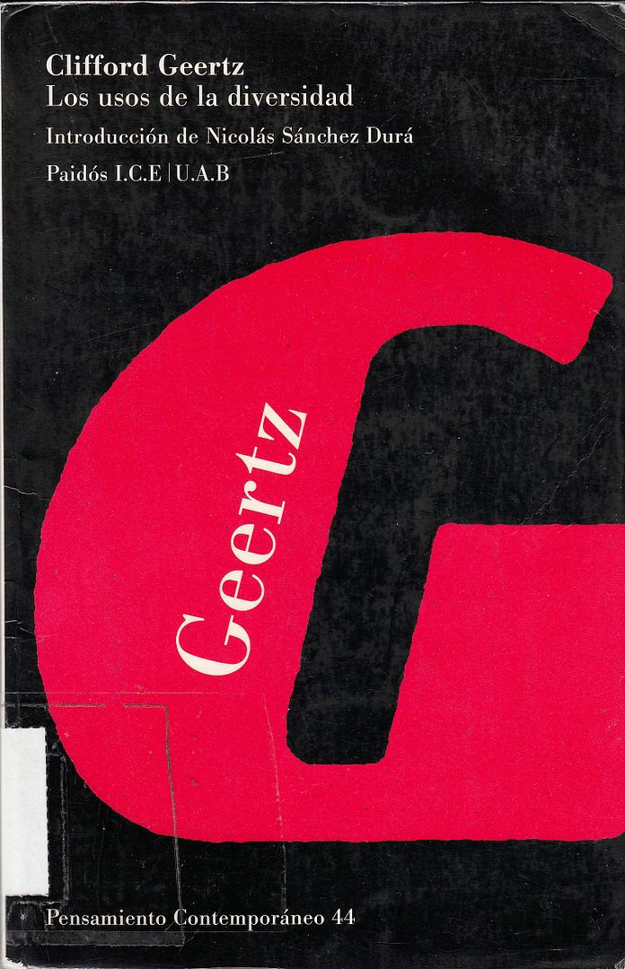 diversidad - Los Usos De La Diversidad - Clifford Geertz