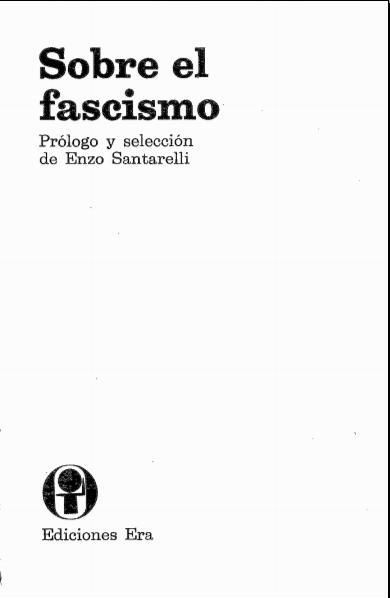 fascismo - Sobre el fascismo - Antonio Gramsci